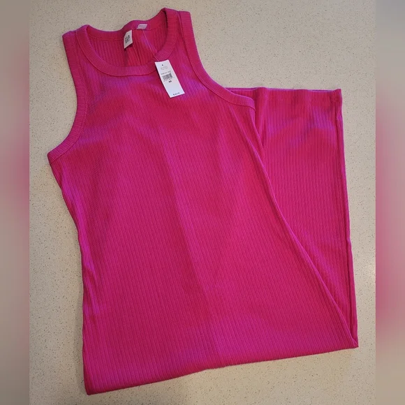 Ribbed Midi Tank Dress - Picture 4 of 4